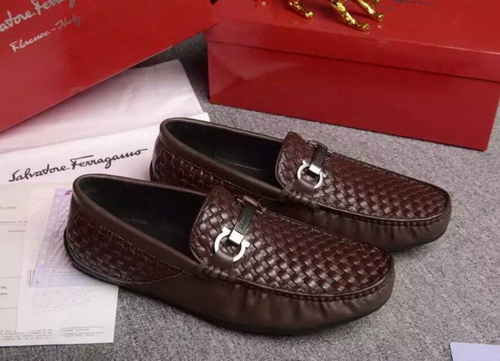 Salvatore Ferragamo Business Casual Men Shoes--022
